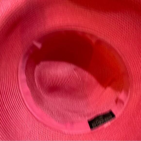 Lo Giovanni pink  fabric brimmed hat Beautiful main image 4